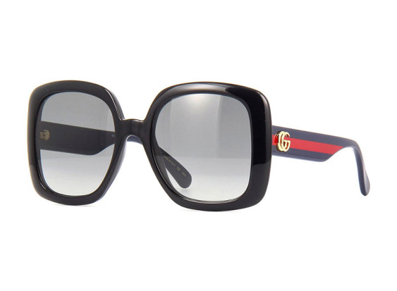 Gucci GG0713S 001 Black/Grey Gradient
