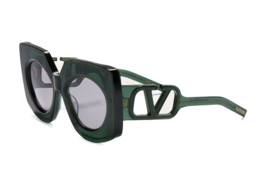 Valentino V-SOUL VLS-127C Crystal Green with Light Gold/Medium Grey AR