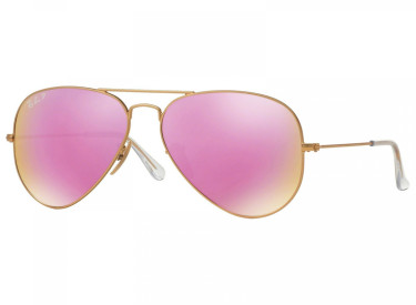 Ray Ban RB3025 112/1Q Gold/Pink 58mm