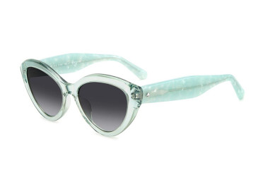 Kate Spade JUNI/G/S 0ZI9 9O Transparent Teal/Dark Grey Gradient