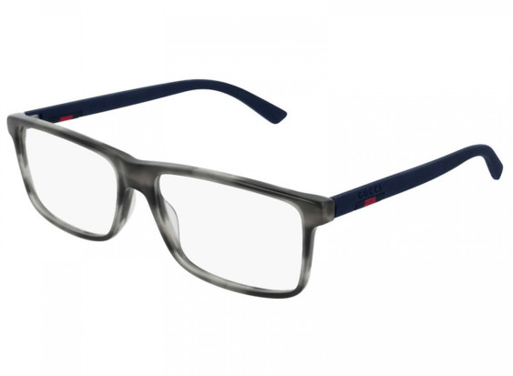 Gucci GG0424O 007 Havana/Blue 58mm