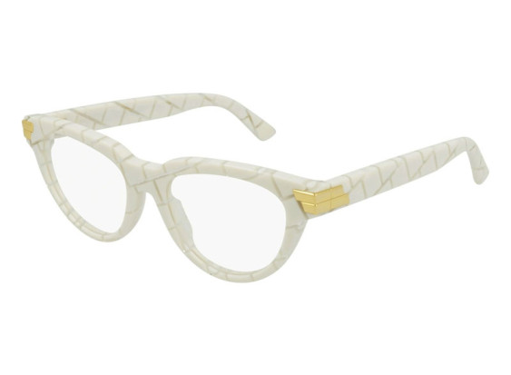 Bottega Veneta BV1106O 004 Ivory 52mm