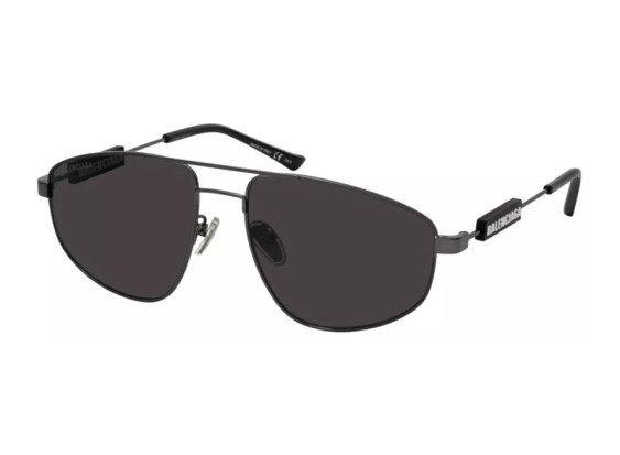 Balenciaga BB0115S 001 Grey/Dark Grey