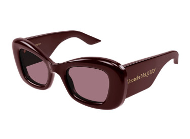 Alexander McQueen AM0434S 006 Burgundy/Red