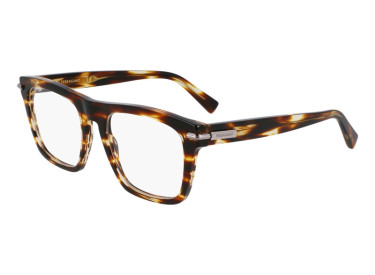 Salvatore Ferragamo SF3015 216 Striped Brown 53mm