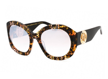 Marc Jacobs MARC 722/S 0H7P NQ Pattern Havana/Brown Silver Mirror
