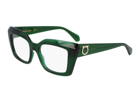 Salvatore Ferragamo SF3008 317 Transparent Green 50mm