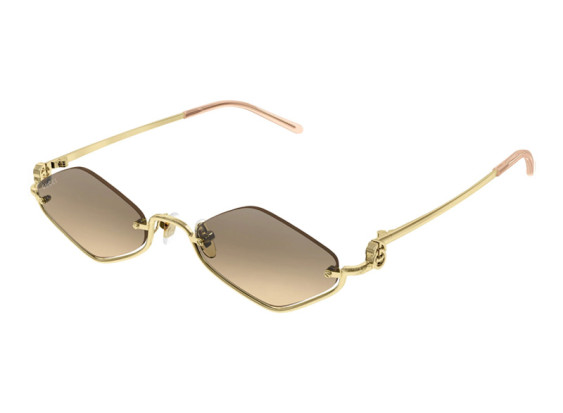 Gucci GG1604S 003 Gold/Orange Mirror Gradient