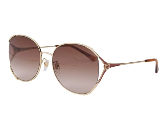 Gucci GG0650SK 004 Gold Brown/Brown Gradient
