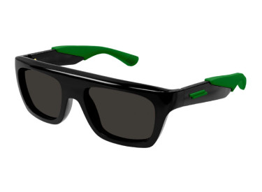 Bottega Veneta BV1232S 001 Black/Green/Grey