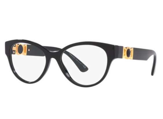 Versace VE3313 GB1 Black 52mm