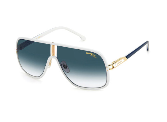 Carrera FLAGLAB 11 0VK6 08 White/Blue Gradient