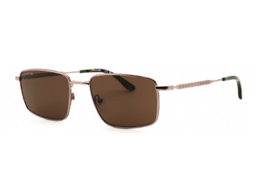Lacoste L277S 033 Matte Light Gunmetal/Brown Grey