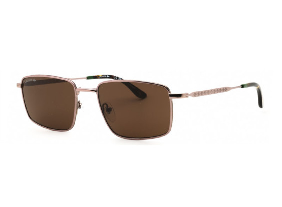 Lacoste L277S 033 Matte Light Gunmetal/Brown Grey