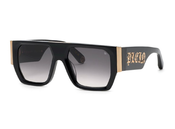 Philipp Plein SPP094M 0700 Shiny Black/Grey Gradient