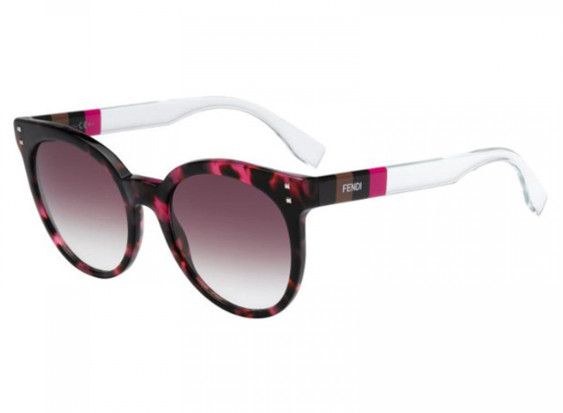 Fendi FF0083/S E7O/J8 Havana Fuchsia/Grey