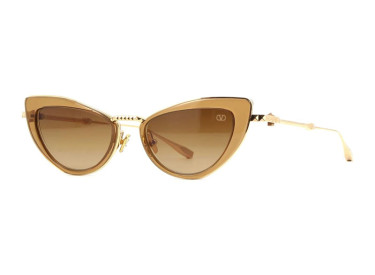 Valentino VIII VLS-102B Shiny Brown/Gold/Brown Gradient