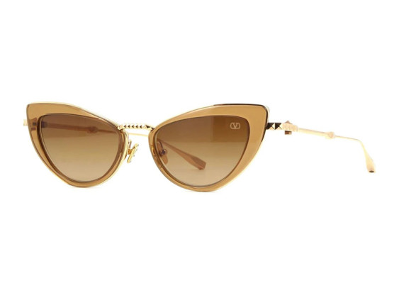 Valentino VIII VLS-102B Shiny Brown/Gold/Brown Gradient