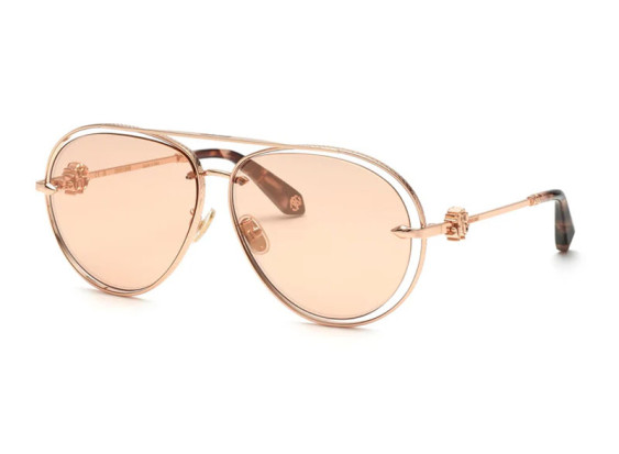 Roberto Cavalli SRC032M 8FCG Shiny Copper Gold/Orange