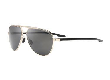 Porsche Design P8935 B Gold/Dark Grey Polarized