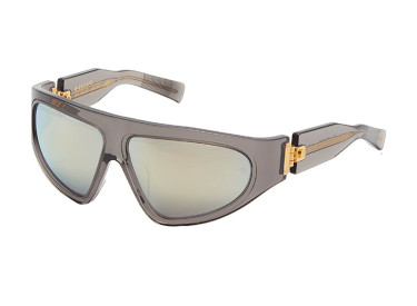 Balmain B-ESCAPE BPS-143C Crystal Grey/Gold White/Gold Flash Mirror