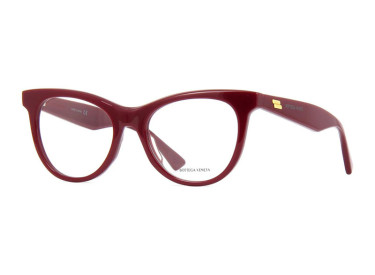 Bottega Veneta BV1064O 004 Burgundy 52mm