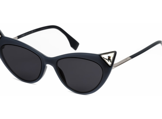 Fendi FF0356/S 0807 IR Black / Dark Grey