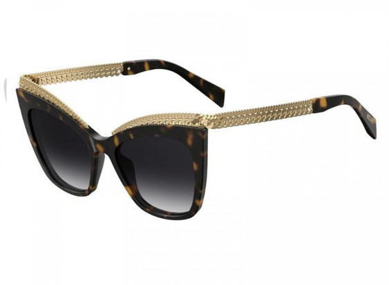 Moschino MOS009/S 0869O Dark Havana/Dark Grey Gradient