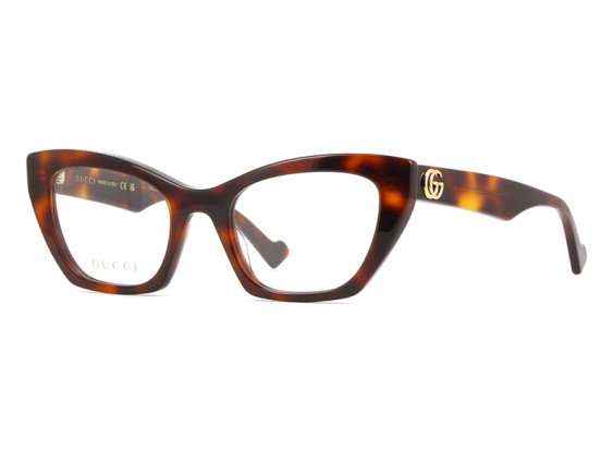 Gucci GG1334O 002 Medium Havana 52mm