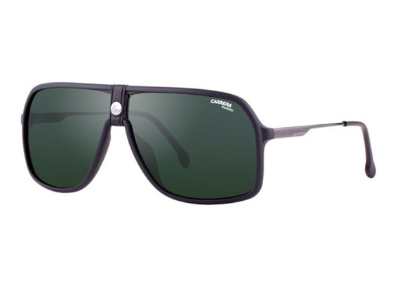 Carrera CA1019/S 0003 UC Matte Black/Green Polarized