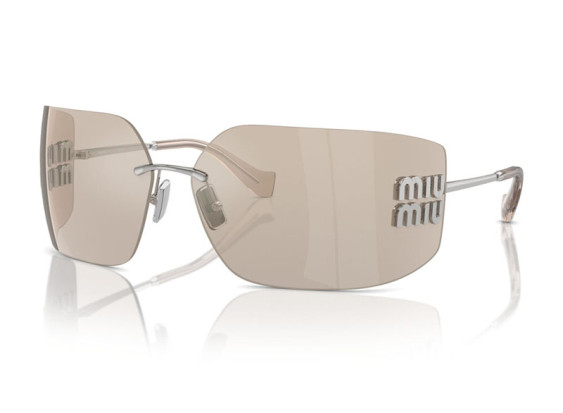 Miu Miu MU54YS 1BC10F Silver/Pale Gold Mirror