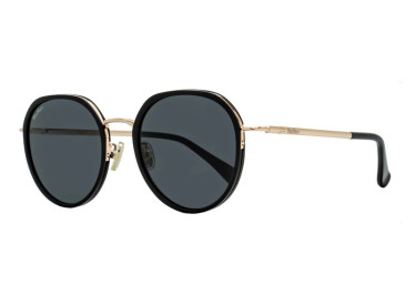 Max Mara MM0109-K 01A Shiny Black/Smoke