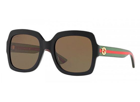 Gucci GG0036SN 002 Black/Green/Brown