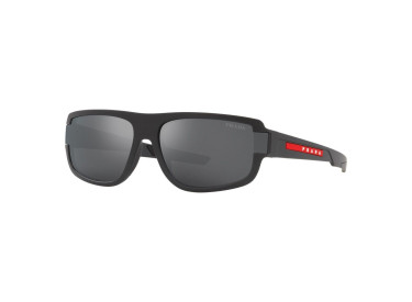 Prada Sport PS03WS UFK07G Grey Rubber/Grey Mirror Black