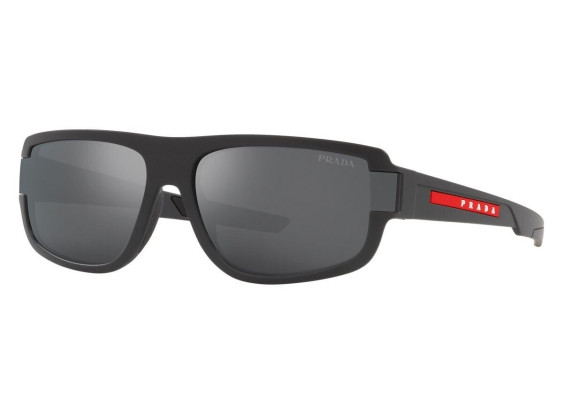 Prada Sport PS03WS UFK07G Grey Rubber/Grey Mirror Black