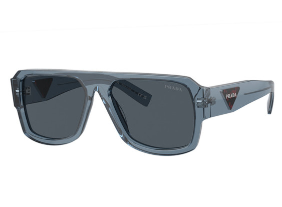 Prada PR22YS 19O70B Transparent Grey/Dark Grey