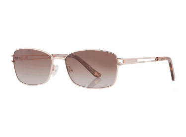 Liz Claiborne L 583/S 03YG HA Light Gold/Brown Gradient