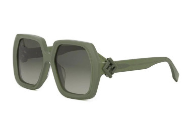 Fendi FE40139F 93P Shiny Light Green/Green Gradient