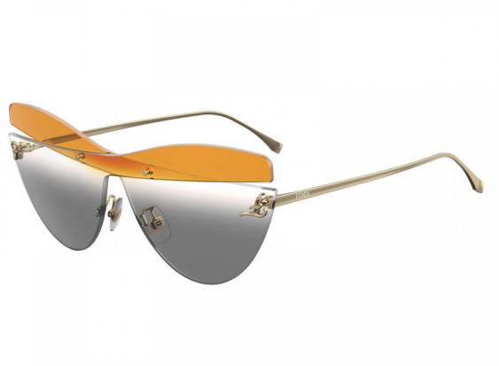 Fendi FF0400/S XYO9O Gold/Grey