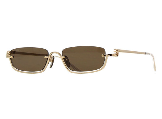 Gucci GG1278S 001 Gold/Brown