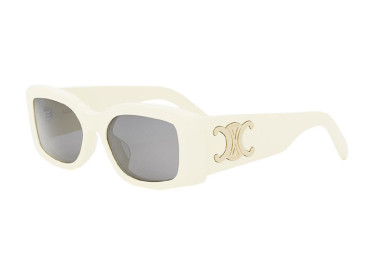 Celine CL40282U 25A Shiny Ivory/Smoke
