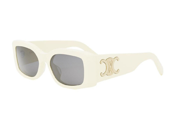 Celine CL40282U 25A Shiny Ivory/Smoke