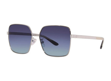 Tory Burch TY6087 33114S Shiny Silver/Azure Gradient