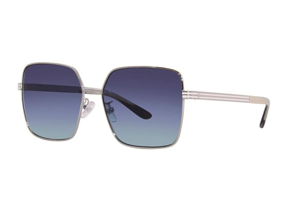 Tory Burch TY6087 33114S Shiny Silver/Azure Gradient
