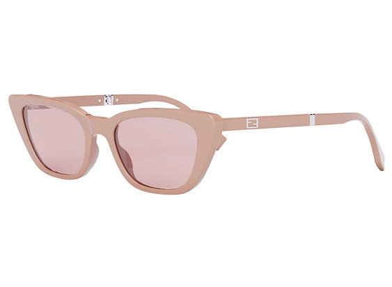 Fendi FE40089I 72U Shiny Pink/Pink Mirror Pattern