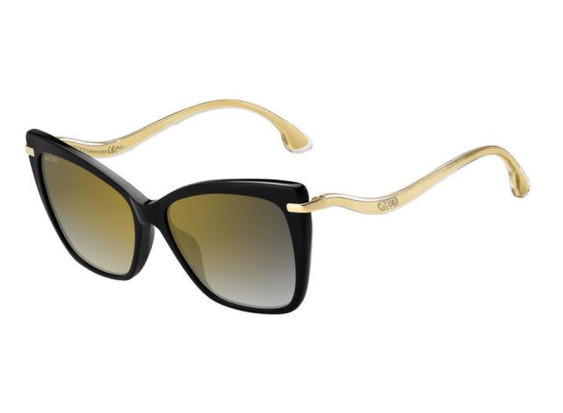 Jimmy Choo SELBY/G/S 807/FQ Black/Brown Mirror Gradient
