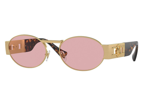 Versace VE2264 100284 Matte Gold/Havana/Light Violet