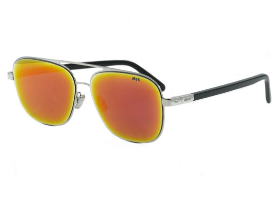 Berluti BL40004U 16U Silver/Black/Orange Mirror