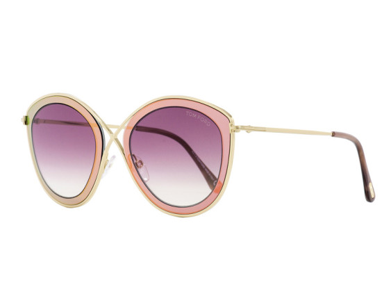 Tom Ford FT0604/S 77T Pink With Gold/Pink Gradient