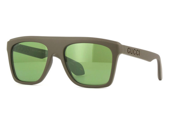 Gucci GG1570S 005 Matte Green/Green Flash